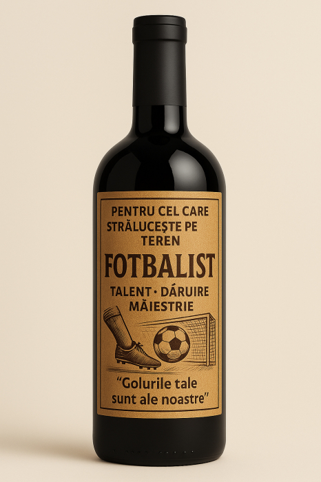 Cutie vin din lemn – cadou de lux pentru fotbalist [3]