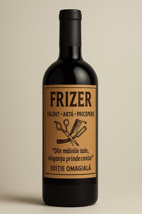 Cutie vin din lemn – cadou de lux pentru frizer [4]