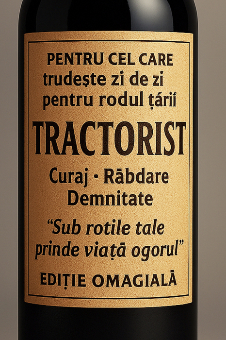 Cutie vin din lemn – cadou de lux pentru tractorist [3]