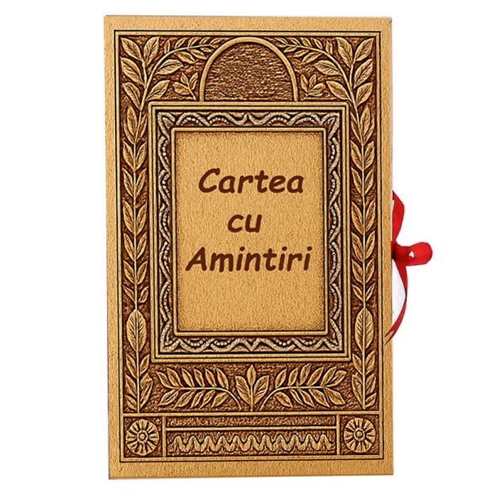 Tablou Personalizat din Lemn Tip Carte – Cadou Sfântul Ion cu Poză și Mesaj [2]