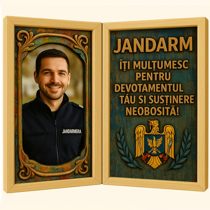 Tablou Personalizat Cadou Jandarm [1]