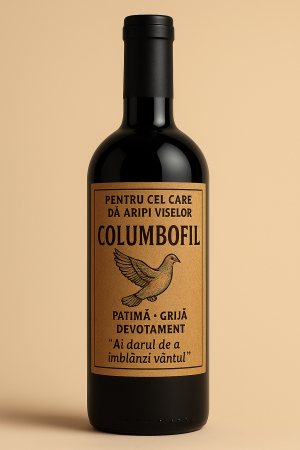 Cutie vin din lemn – cadou de lux pentru columbofil [2]