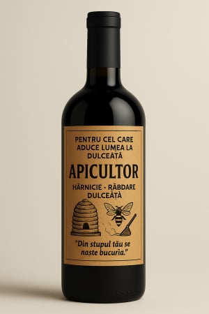 Cutie vin din lemn – cadou de lux pentru apicultor [2]