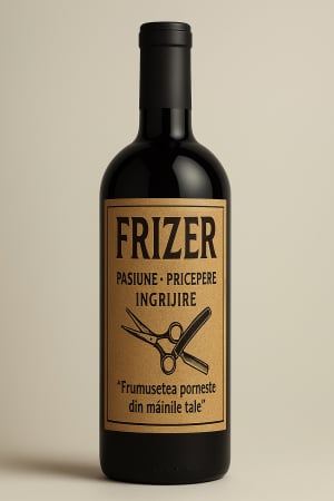 Cutie vin din lemn – cadou de lux pentru frizer [2]