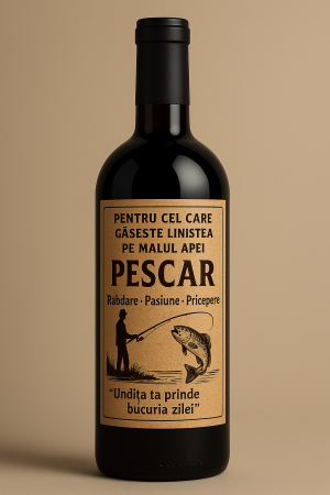 Cutie vin din lemn – cadou de lux pentru pescar [3]
