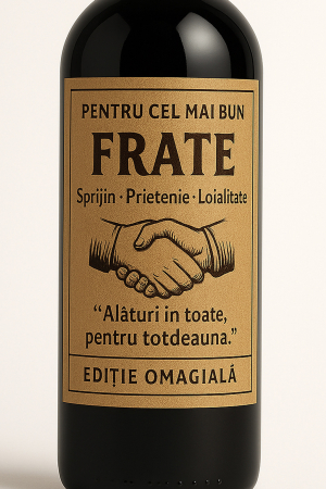 Cutie vin din lemn – cadou de lux pentru frate [2]