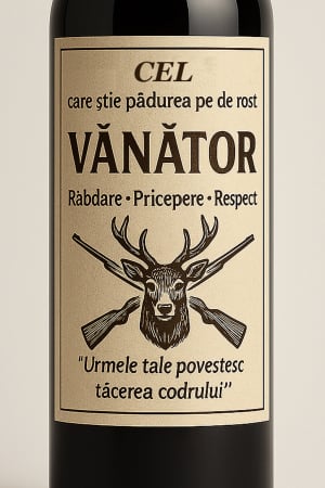 Cutie vin din lemn – cadou de lux pentru vânător [2]