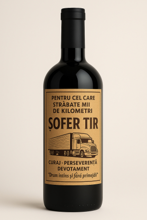 Cutie vin din lemn – cadou de lux pentru șofer TIR [2]