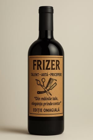 Cutie vin din lemn – cadou de lux pentru frizer [3]