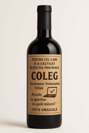 Cutie vin din lemn – cadou de lux pentru coleg [2]