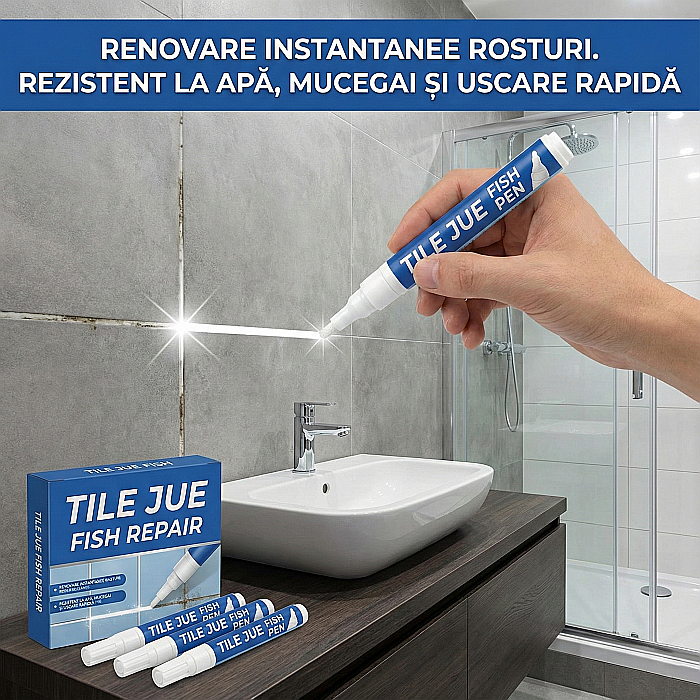Marker Creion Permanent pentru Rosturi: Set 3 Bucăți, Rezistent la Apă și Mucegai – Alb Impecabil [2]