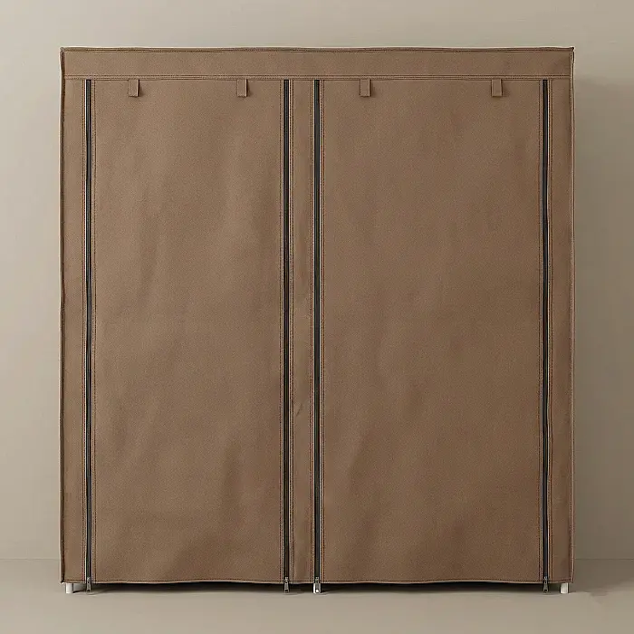 Pantofar Mobil Textil cu 12 Rafturi – Organizator Încălțăminte cu Husă și Fermoar, Protecție Împotriva Prafului, Ideal pentru Hol și Dressing [4]