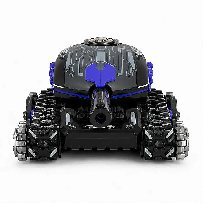 Tanc RC cu Telecomandă, Mingi de Apă, Turelă Mobilă, Lumini și Sunete, Set 1000 Bile [2]