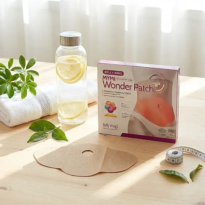 Set 5 x Plasturi pentru Slăbit Wonder Patch – Reducere Grăsime Abdominală, Combatere Celulită, Detoxifiere Naturală și Ingrediente Active (Capsaicină, Cofeină, Catechină): Siluetă Armonioasă și Abdome [2]