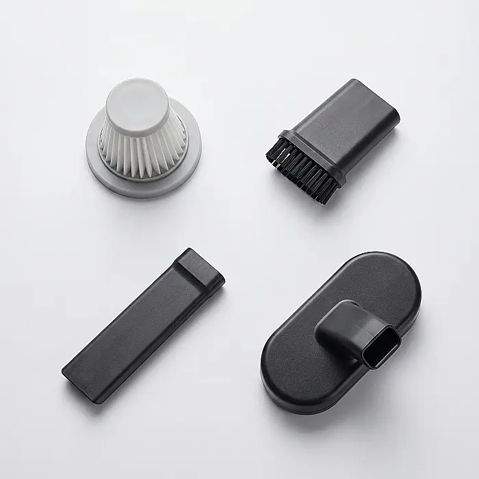 Aspirator Auto Portabil Taktic – 80W, Baterie 2000 mAh Reîncărcabilă USB, Accesorii Multiple, Design Compact și Ușor, Ideal pentru Curățarea Interiorului Mașinii [2]