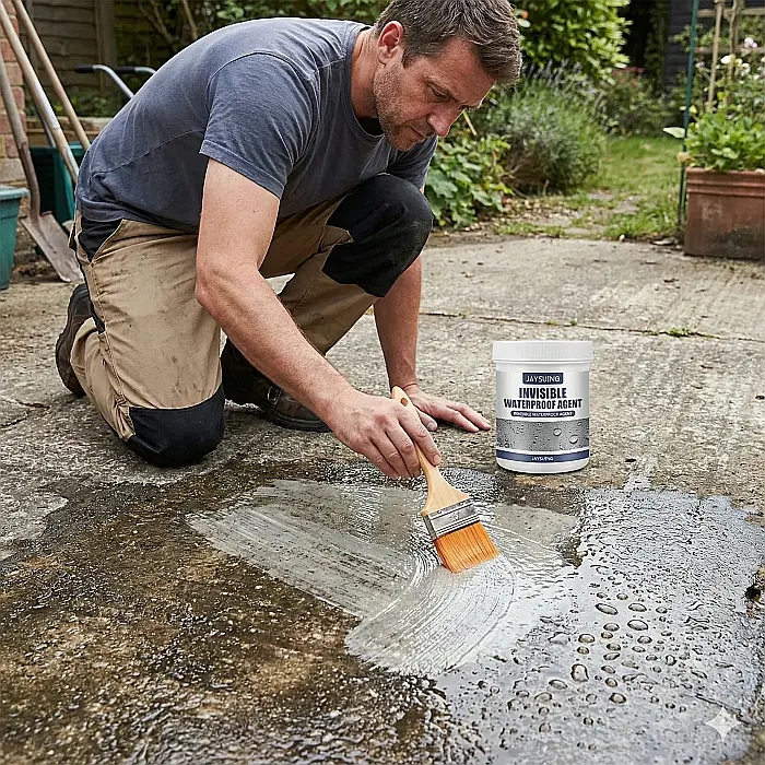 Pastă Transparentă Impermeabilă de Etanșare – 100 g, Rezistentă la Apă, pentru Repararea și Sigilarea Suprafațelor din Metal, Plastic, Ceramică și Sticlă, cu Pensulă de Aplicare [4]