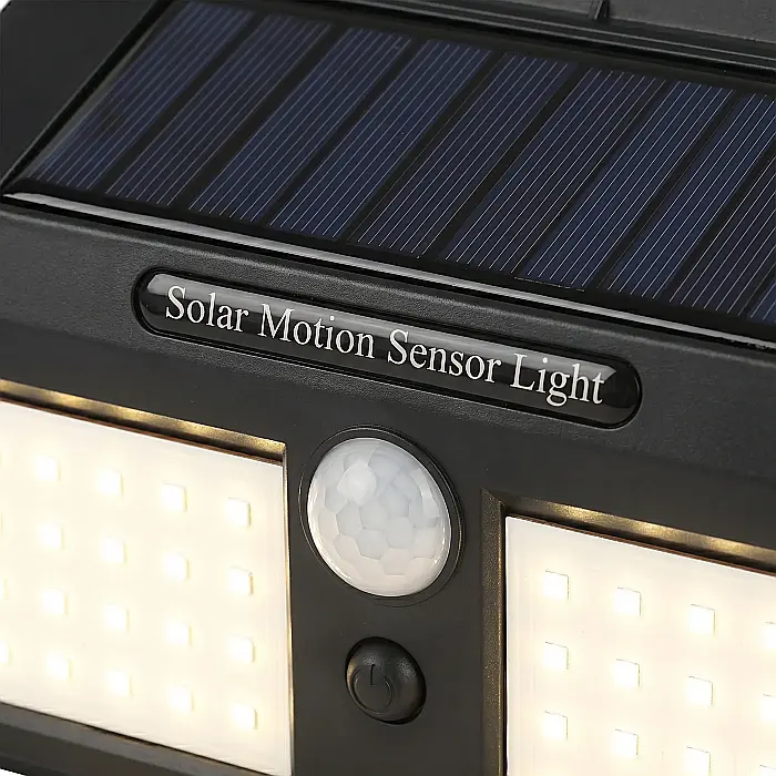 Lampă Solară de Exterior cu Senzor de Mișcare – 40 LED, Eficientă Energetic, Rezistentă la Intemperii, Iluminare Automată, Montaj Fără Cabluri [2]