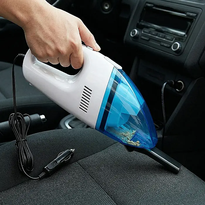 Aspirator Auto Performant 12V – Putere 48W, Aspirare 1500 PA, Model Ergonomic, Fir 1.3 m, Depozitare Ușoară în Portbagaj, Ușor de Folosit, Curățare Rapidă și Eficientă [2]
