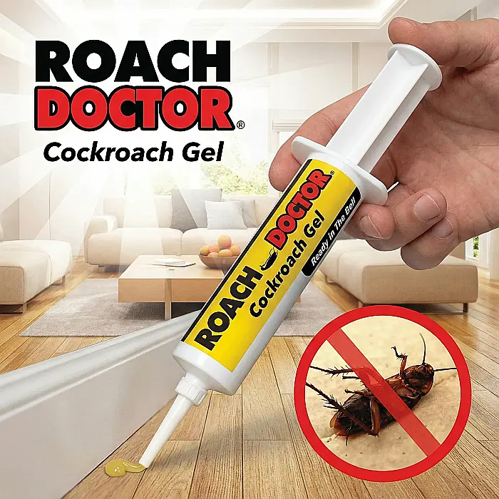 Insecticid Profesional RoachDoctor: Gel Anti-Gândaci cu Imidacloprid – Set 3 Seringi x 30g [3]