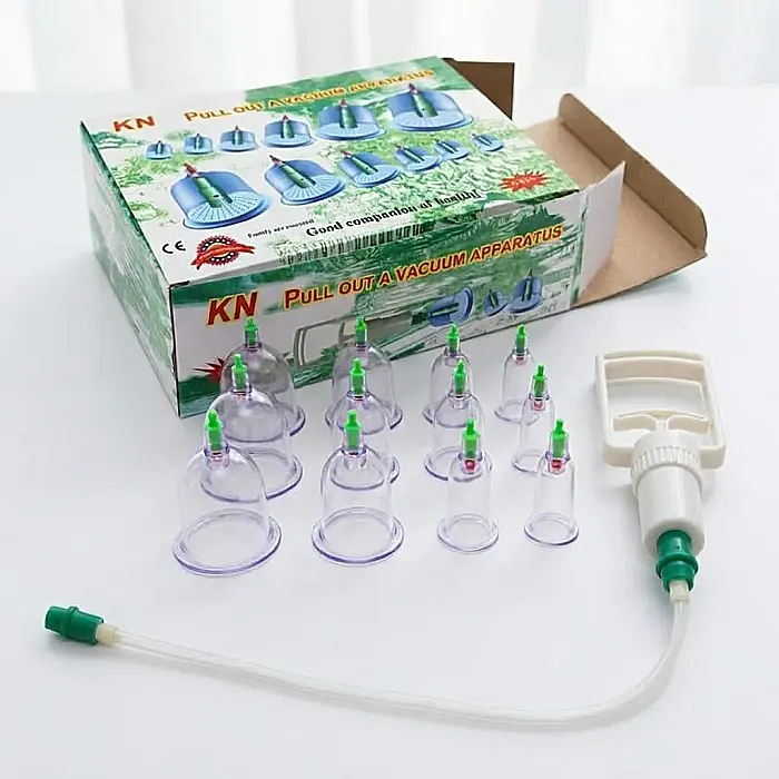 Set Ventuze Medicinale cu Vacuum – 12 Piese + Pompă pentru Terapie Tradițională, Masaj, Relaxare și Detoxifiere: Sănătate prin Vacuum, Ameliorare Dureri și Stimularea Imunității [4]