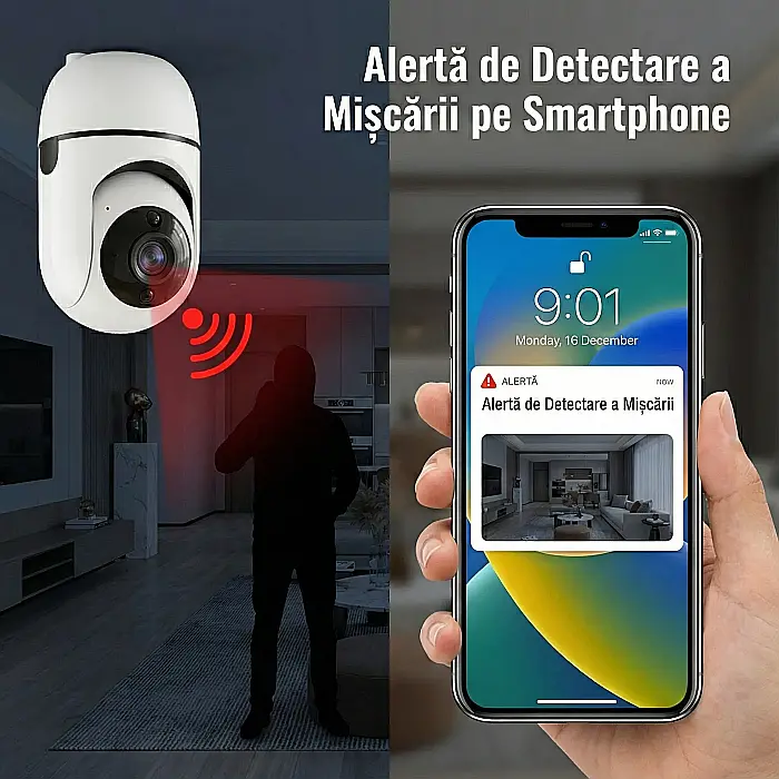 Camera de supraveghere copii – Baby Monitor Wireless HD 1280x720 [5]