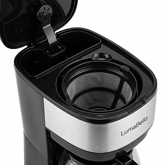 Aparat de Cafea Electric Luma Bella LB-54007 – 500W, 2 Căni Porțelan Incluse, Filtru Detașabil, Capacitate 300 ml [4]