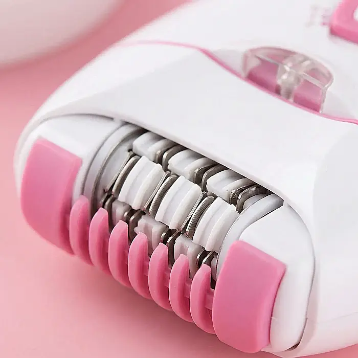 Epilator Electric Reîncărcabil pentru Femei – 9 Pensete, Lamă Titan, Umed și Uscat, Portabil, Încărcare USB [4]