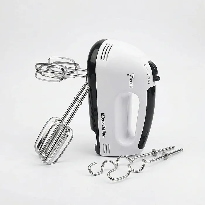 Mixer Delish Electric – 7 Viteze, Capete Duble de Amestecare, Motor 120W, Ergonomic, pentru Aluat, Frișcă și Ouă [4]