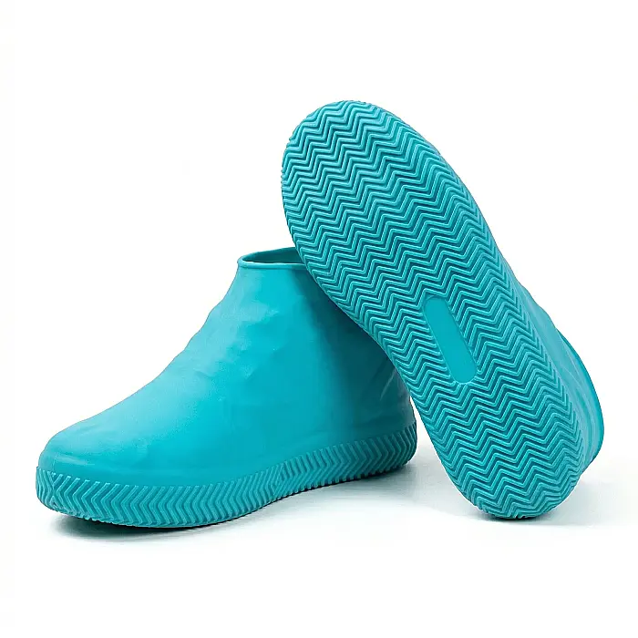 Husă de Ploaie Reutilizabilă pentru Pantofi – Silicon Rezistent, Talpă Anti-Alunecare, Impermeabilă, Portabilă și Pliabilă, Protecție Completă împotriva Noroiului și Apei [4]