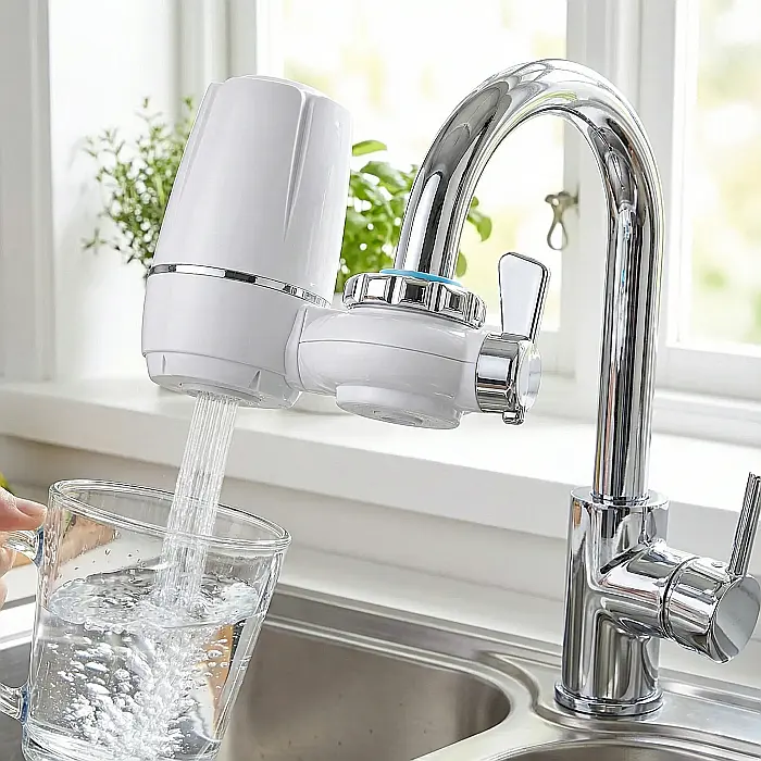 Filtru de apă purificator montabil pe robinet, anti-bacterian, cu funcție avansată de filtrare [2]
