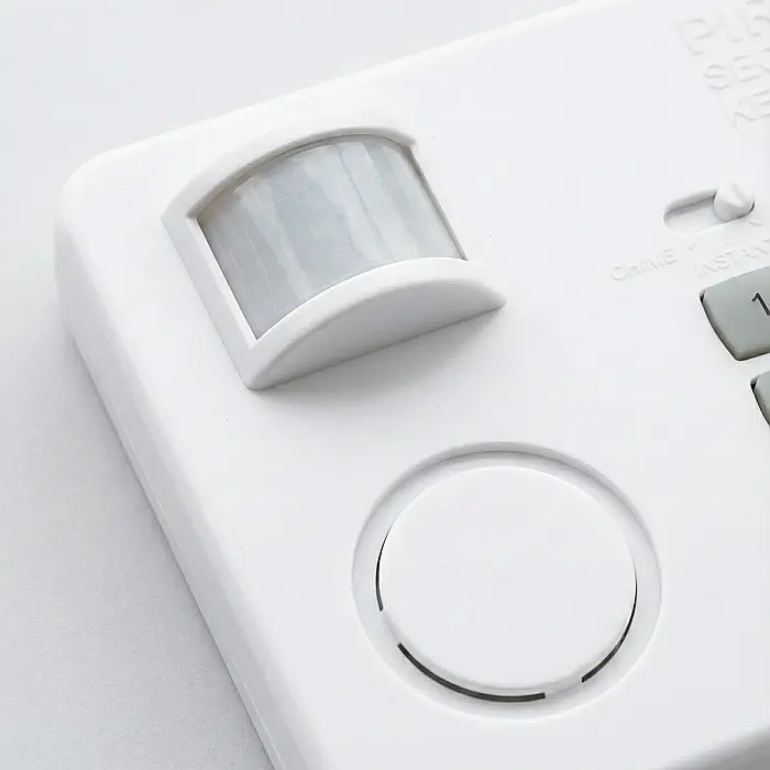 Alarmă Wireless cu Senzor PIR de Mișcare – 3 Moduri de Funcționare (Chime, Instant, Întârziere), Panică de Urgență, Blocare prin Cod și Rază 5m: Siguranță Inteligentă și Control Total pentru Casă sau  [3]