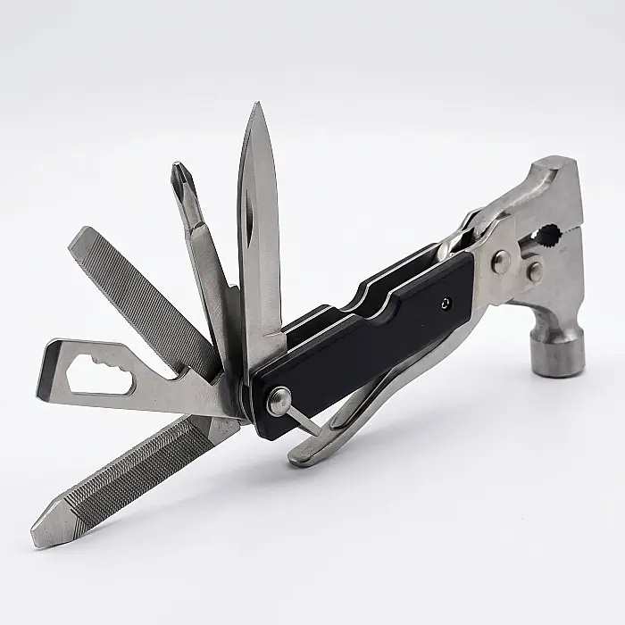 Unealtă Multifuncțională Tactică Tac Tool 18 în 1 – Ciocan, Clești, Cuțit, Șurubelnițe și Chei Fixe, Oțel Rezistent, Compactă și Portabilă, Ideală pentru Camping, Supraviețuire și Reparații [4]
