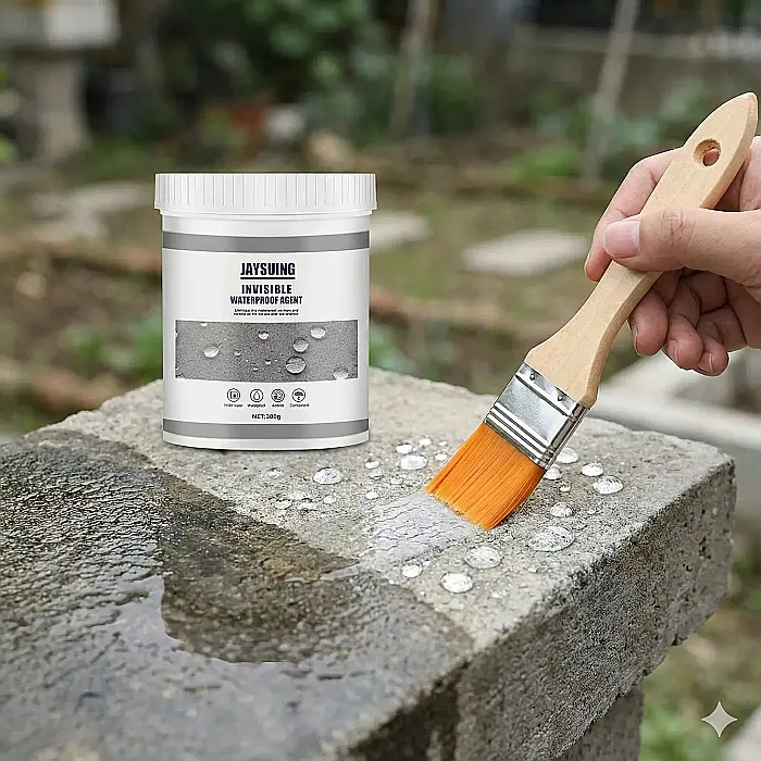 Pastă Transparentă Impermeabilă de Etanșare – 100 g, Rezistentă la Apă, pentru Repararea și Sigilarea Suprafațelor din Metal, Plastic, Ceramică și Sticlă, cu Pensulă de Aplicare [3]