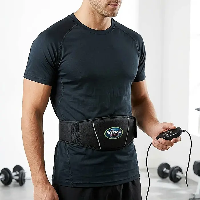 Centură Fitness cu Electro-Stimulare EMS Six Pack – Smart Fitness Pro, Abdominală, Tonifiere Mușchi, Reglabilă, Portabilă, Culoare Negru [4]