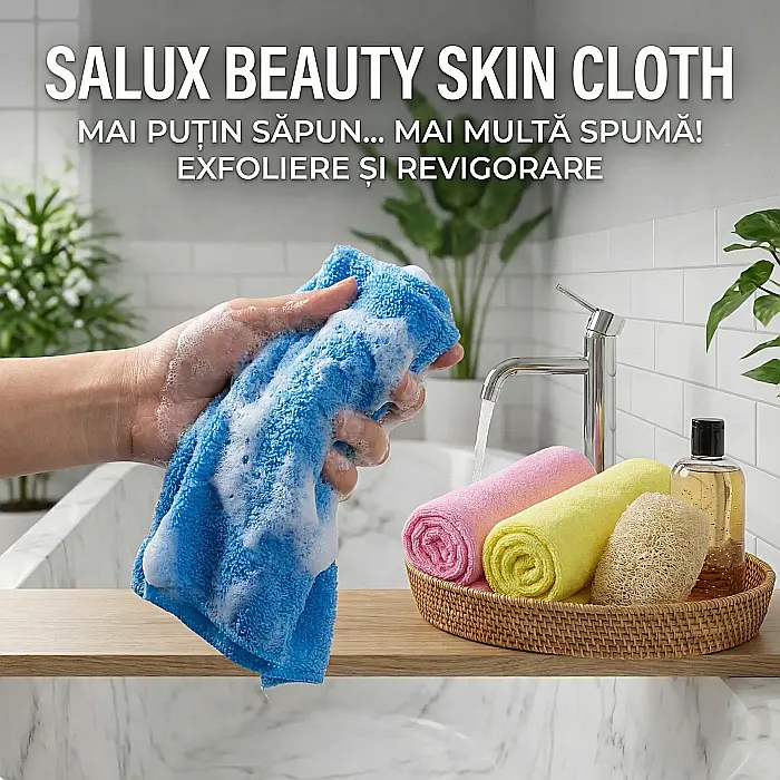 Set 3 Prosoape Exfoliante Salux: Secretul Japonez pentru o Piele de Porțelan și Revitalizare Totală [4]