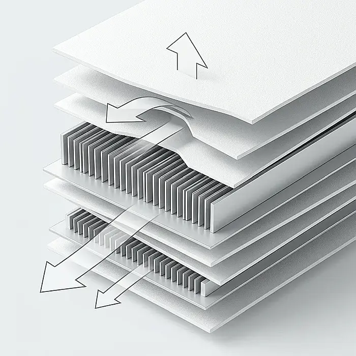 Aerotermă Mini 1000W - Încălzire Ceramică, Termostat Reglabil, Timer, Telecomandă, 3 Trepte de Putere, Design Tip Șemineu, Protecție Supraîncălzire, Culoare Gri [4]