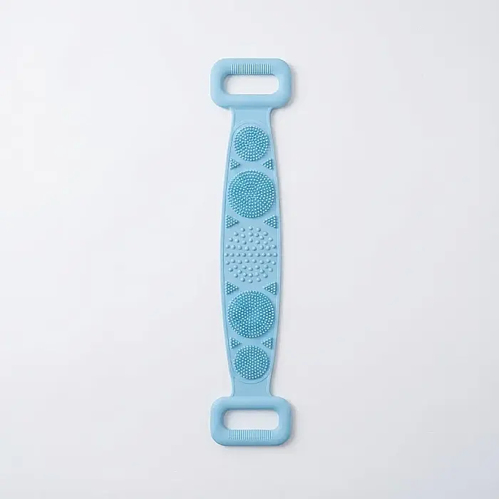 Perie pentru Spate din Silicon cu Două Fețe – Exfoliere Delicată, Masaj Relaxant și Curățare Profundă, Design Ergonomic cu Mânere și Material Hipoalergenic: Experiența unui SPA Complet în Confortul Bă [3]