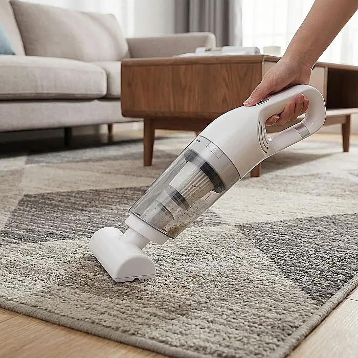 Aspirator Multifuncțional 2 în 1 Vacuum Cleaner JB-168 – Vertical și Portabil, 120W, 12KPa, Filtru HEPA, Alb [2]