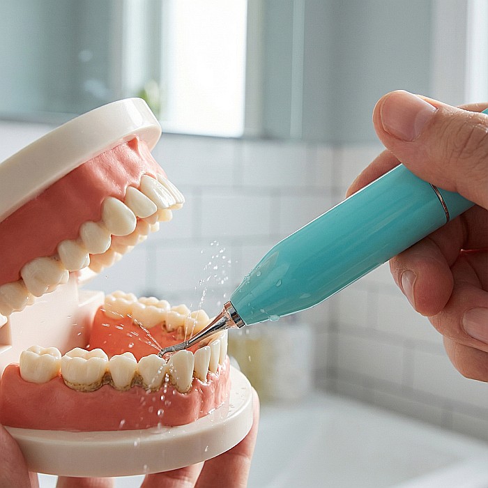 Dispozitiv Ultrasonic Portabil pentru Dinți – Îndepărtare Tartru și Placă Bacteriană, Compact și Ergonomic [2]