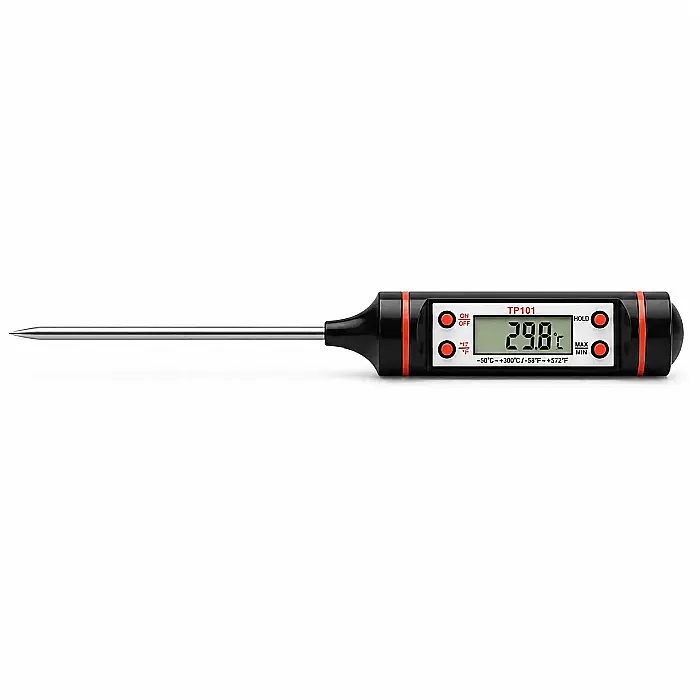 Termometru Alimentar Digital pentru Bucătărie și BBQ, -50°C până la +300°C, cu Tijă Inox și Display LCD [2]
