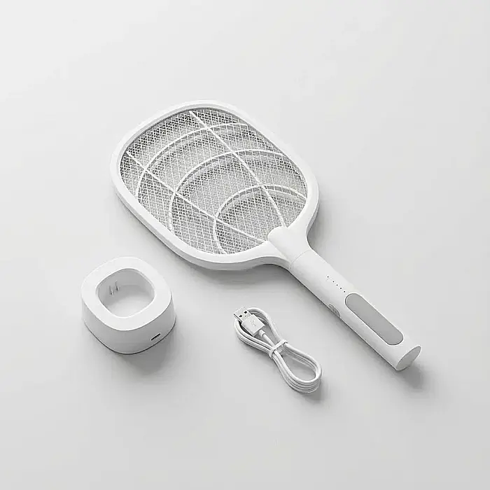 Paletă Electrică Anti-Insecte Reîncărcabilă USB – Design cu 3 Straturi pentru Siguranță, Protecție Ecologică Fără Chimicale și Dimensiuni 50 x 21 cm: Soluția Rapidă și Eficientă împotriva Muștelor și  [3]