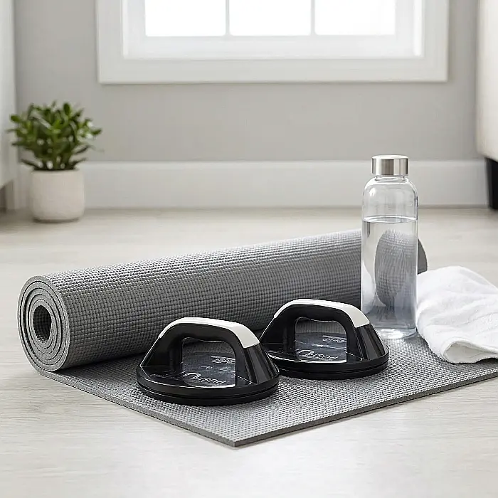 Aparat Push Up Pro pentru Flotări – Manere Rotative, Confortabile, Reduc Presiunea Articulațiilor, Tonifiere Brațe, Piept, Umeri și Spate [3]