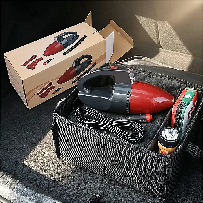 Aspirator Auto 12V Vacuum Cleaner – Putere 1500Pa, Filtru Detașabil și Lavabil, Cablu Lung 2.5 m, Rezervor 0.2L, Silențios 50dB, Compact și Ergonomic, Ideal pentru Curățarea Interiorului Mașinii [4]