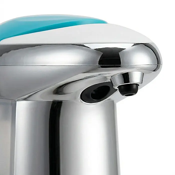 Dozator Automat Săpun Lichid cu Senzor de Mișcare Magic Soap, 250ml, Indicator LED și Semnal Sonor, Design Modern Transparent, Igienic și Reîncărcabil [2]