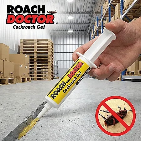 Casă & Grădină - Insecticid Profesional RoachDoctor: Gel Anti-Gândaci cu Imidacloprid – Set 3 Seringi x 30g
