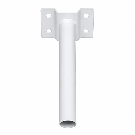 Iluminat - Suport Reglabil pentru Proiectoare Stradale, Montaj pe Perete, Metal Alb, 49 cm