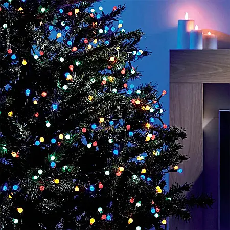 Iluminat - Bandă LED Smart RGB cu Efect de Artificii: 16 Milioane Culori, Sincronizare Muzicală Hi-Fi, Control avansat prin Aplicație, Telecomandă și Comandă Vocală – Decor Magic, Inteligent și Personalizabil