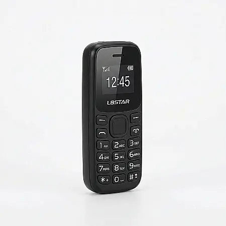 Gadgeturi - Mini Telefon Mobil Dual SIM Bluetooth – Ecran 0.66″, Baterie 350mAh, MP3, Bluetooth 3.0, Agenda 500 Numere, Ultra-Compact (30g)