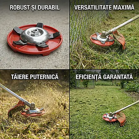 Disc cu protecție pentru motocoasă – Siguranță și performanță în tăierea vegetației [3]