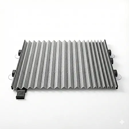 Auto - Parasolar Auto Retractabil Tip Copertină – Protecție UV 99%, Dimensiuni Ajustabile, Design Reflectorizant și Compatibil Universal